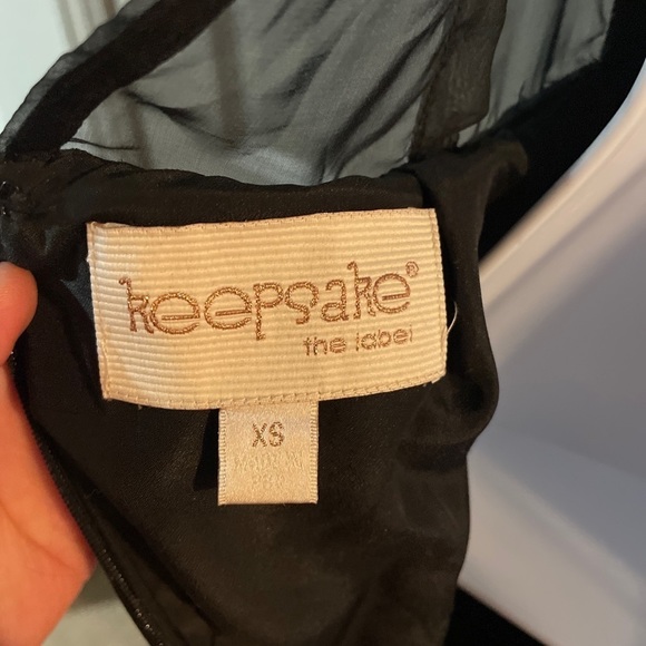 Keepsake The Label Womens XS Short Black Dress - Picture 7 of 9